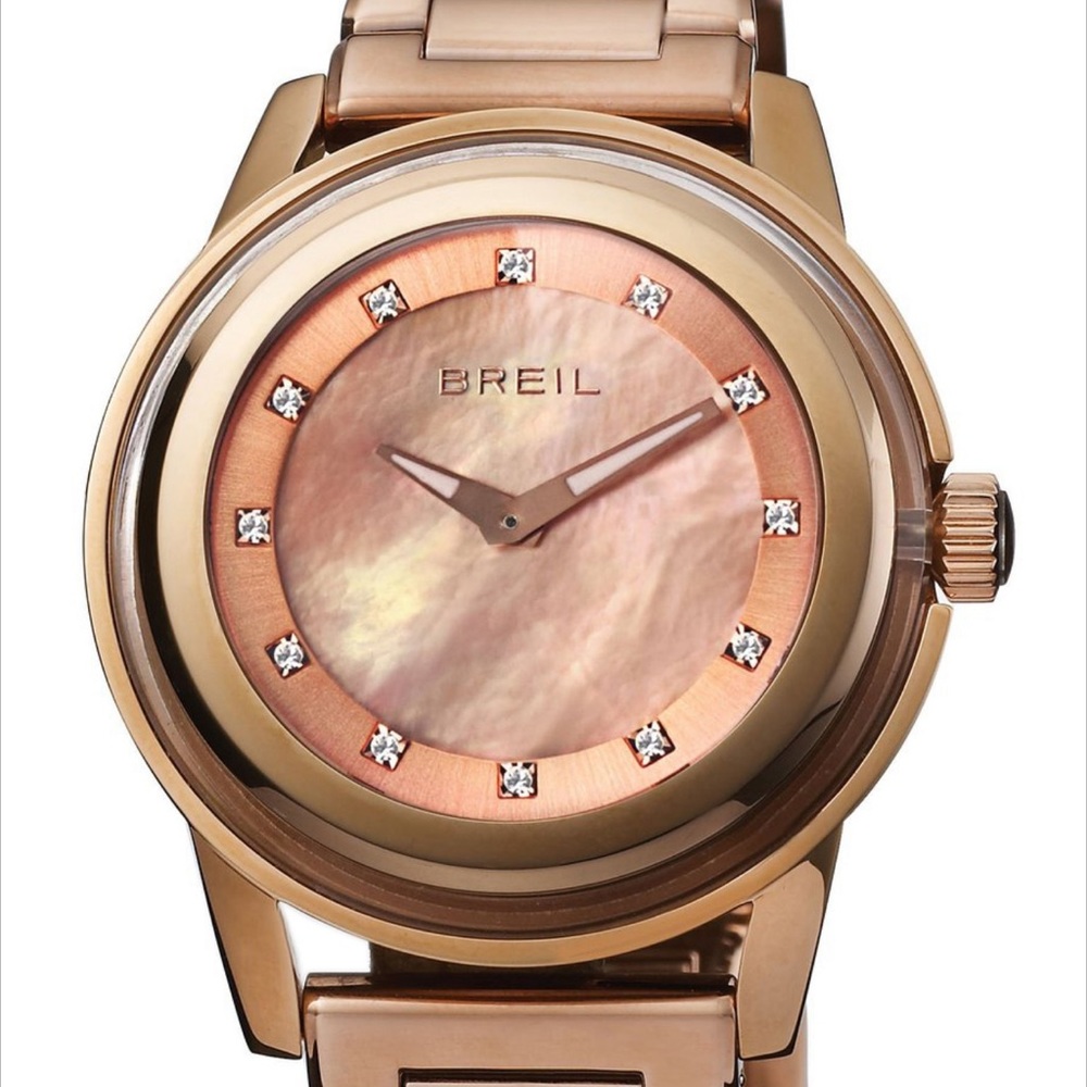 Ladies Breil Watch Rose Gold